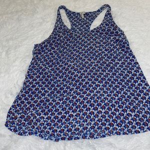 Joie Silk elephant print tank top